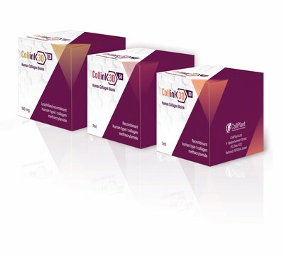 CollPlant expands its North American presence with a new US logistics hub supporting rhCollagen and BioInk products (PRNewsfoto/CollPlant)